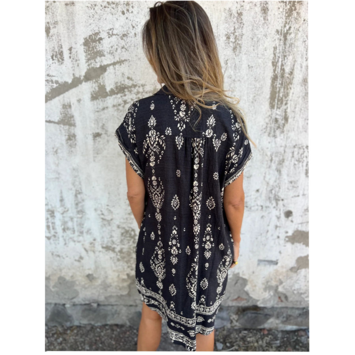 Quitterie | Robe Chemise Bohème