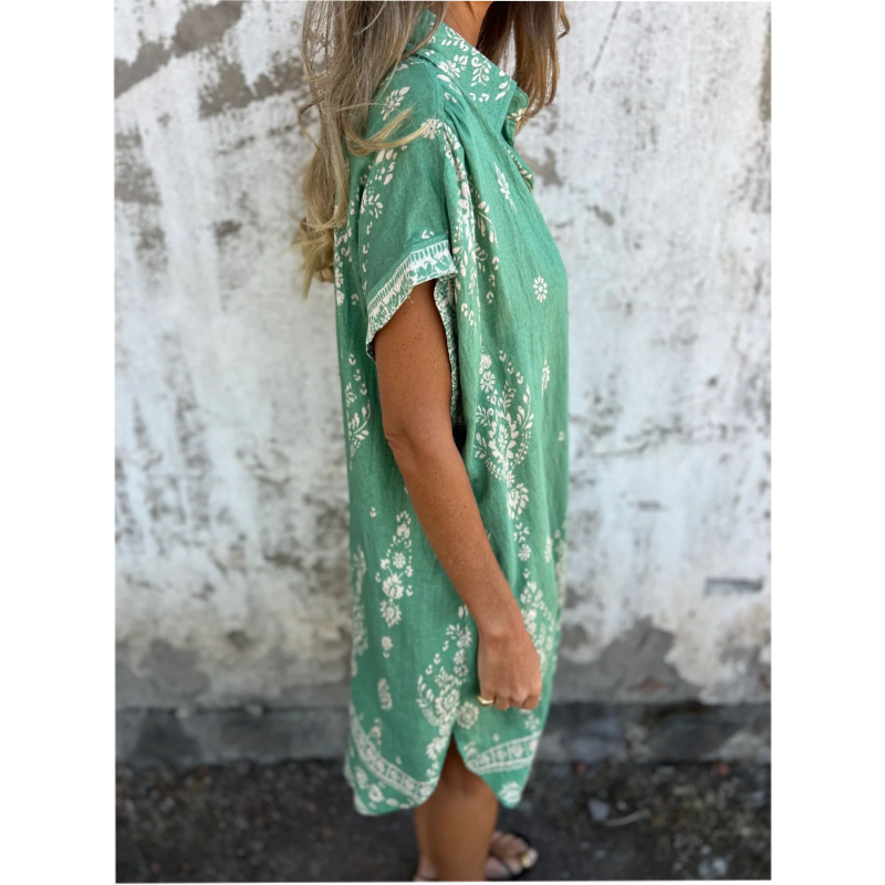 Quitterie | Robe Chemise Bohème