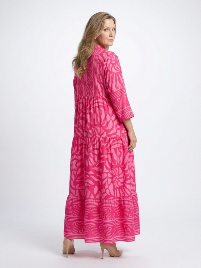 Louna | Robe Maxi Imprimé Bohème