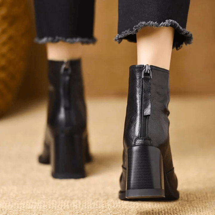 Valentine | Bottines Élégantes à Talon