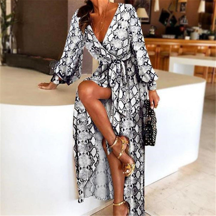 Faye | Robe Maxi Cache-Cœur